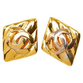 Chanel Coco Mark Vintage Clip-Ohrringe