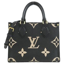 Louis Vuitton Bicolor Monogram Empreinte OnTheGo PM Handbag