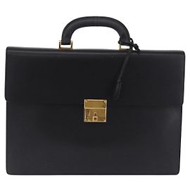 Céline Celine Cartable Business Leather Small