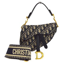 Christian Dior Saddle Oblique Jacquard Mini