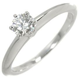 Autre Marque Tiffany & Co. Platin-Ring mit Diamant