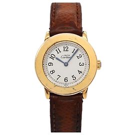 Orologio da donna Cartier Must Ronde SM Vermeil W1008843