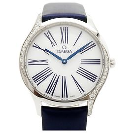Reloj para mujer Omega De Ville Tresor con diamantes laterales