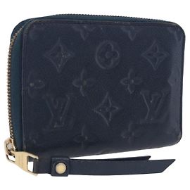 LOUIS VUITTON Empreinte Portefeuille Secret Compact Wallet M93430 LV Auth 202007