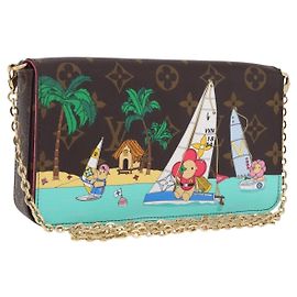 LOUIS VUITTON Monogram Vivienne Pochette Felice Bag M82627 LV Auth 197240SAM