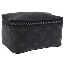 LOUIS VUITTON Monogram Eclipse Cube de Langemont PM Pouch M44697 LV Auth 200397V