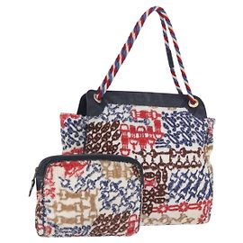 Céline Borsa a tracolla CELINE Pile Multicolor Gold Auth 202453A