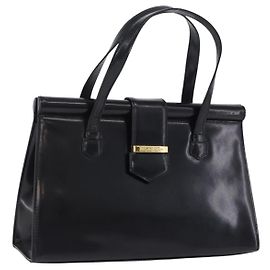 Autre Marque Borsa a mano SAINT LAURENT Pelle Nero Oro 311210 Auth 202987