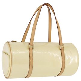Borsa a mano LOUIS VUITTON Monogram Vernis Bedford Perle M91006 LV Auth am12522V