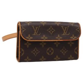 LOUIS VUITTON Monogram Pochette Florentine Waist Bag M51855 LV Auth 203155V