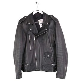 The Kooples Black Leather Jacket M