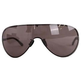 Gucci Sonnenbrille aus Metall Schwarz