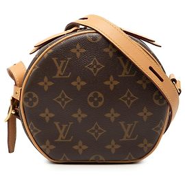 Borsa Crossbody Louis Vuitton Monogram Boite Chapeau Souple PM Marrone