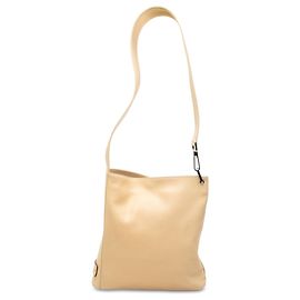 Borsa a tracolla Gucci in pelle di vitello beige