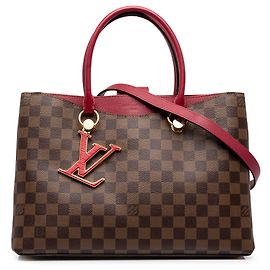 Sac Riverside Louis Vuitton Damier Ebene Marron