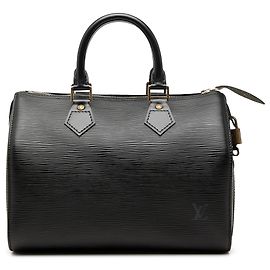 Borsa Boston Louis Vuitton Epi Speedy 25 Nera