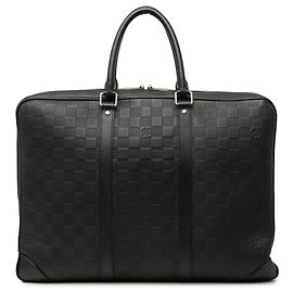 Borsa Business Porte-Documents Voyage Louis Vuitton Damier Infini Nera