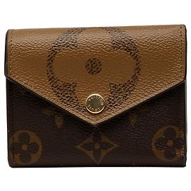 Cartera Small Zoe Louis Vuitton Monogram Reverse Giant Marrón