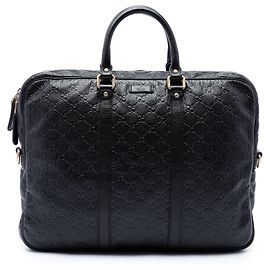 Borsa Business Gucci Guccissima Nera