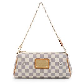 Bolso Louis Vuitton Damier Azur Eva Satchel Blanco