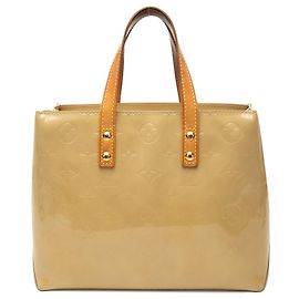Louis Vuitton Monogram Vernis Reade PM Handtasche Beige