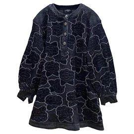 Chanel Baumwollkleid Mehrfarbig Größe 36
