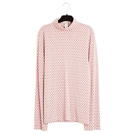 Céline Top in Maglia Triomphe Phoebe Philo Ecru e Rosso