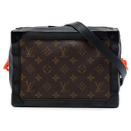 Borsa a tracolla Louis Vuitton Monogram Solar Ray Soft Trunk Marrone