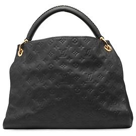 Borsa Hobo Louis Vuitton Monogram Empreinte Artsy MM Blu