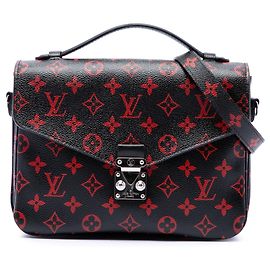 Borsa Satchel Louis Vuitton Monogram Infrarouge Pochette Metis Nera