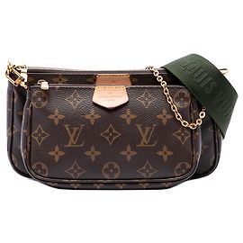 Bolsa Louis Vuitton Monogram Multi Pochette Accessoires Castanha