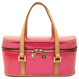 Bolso de hombro Louis Vuitton Monogram Vernis Sullivan Horizontal PM Rosa
