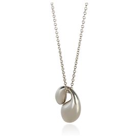 Pendente Doppia Goccia Elsa Peretti in Argento Sterling Tiffany & Co.
