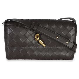 Bottega Veneta Fondant Nappa Intrecciato Andiamo Crossbody