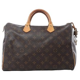 Bolso de mano Louis Vuitton Speedy 35 Monogram Canvas Marrón M41524