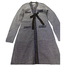 Sandro Navy Blue Dress