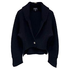 Maglia Chanel in cashmere nero