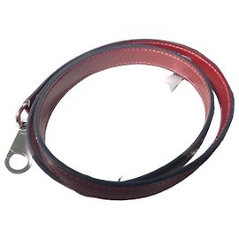 Tracolla Hermès Kelly in pelle rossa