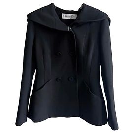 Autre Marque Chaqueta Dior de lana negra talla 34