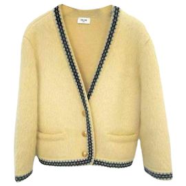 Céline Yellow Wool Jacket
