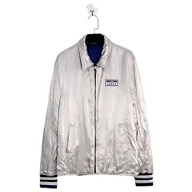 Giacca Gucci reversibile in raso con zip Uomo IT50