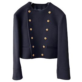 Céline Cashmere Jacket Multi Color Size 36