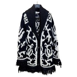 Autre Marque Dior Strickjacke aus Wolle mit langen Ärmeln