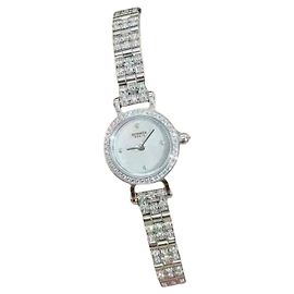 Orologio Hermès in oro bianco da donna