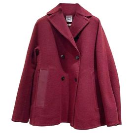 Abrigo Hermès de cachemire mujer talla 34