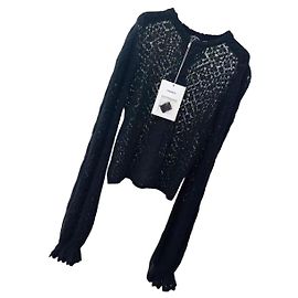 Chanel Prenda de Punto de Lana Negra