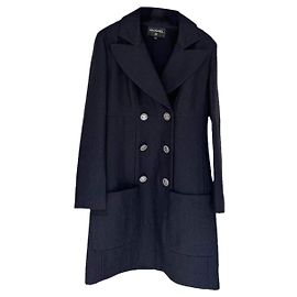 Chanel Kleid aus Wolle Mehrfarbig Größe 36