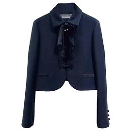 Autre Marque Chaqueta Dior de lana negra talla 40