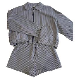 Tuta Hermès in cotone donna taglia 36