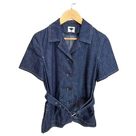 Autre Marque Giacca Dior in denim a maniche corte